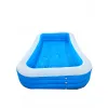USZKODZONY Basen dmuchany niebiesko biały 270x165x45