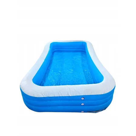 USZKODZONY Basen dmuchany niebiesko biały 270x165x45
