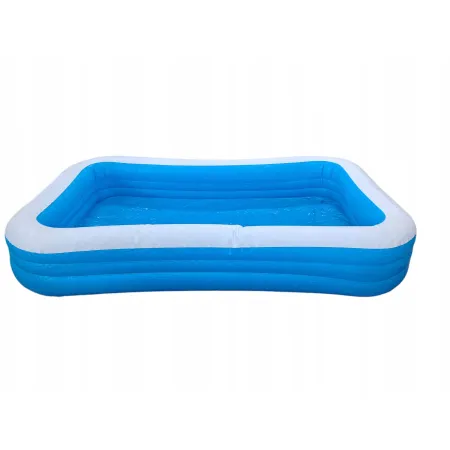 USZKODZONY Basen dmuchany niebiesko biały 270x165x45