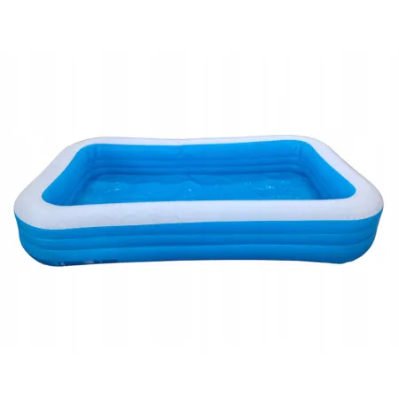 USZKODZONY Basen dmuchany niebiesko biały 270x165x45