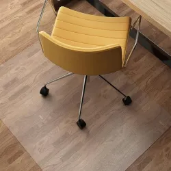 Przezroczysta mata pod krzesło 75 x 122 cm