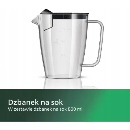 Sokowirówka Philips HR1856/70 czarny 800 W