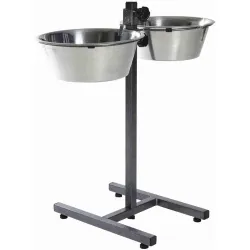 Stojak na miski dla psa Trixie srebrny 9 l OPIS!