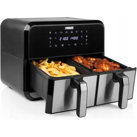 Frytkownica beztłuszczowa Princess Double Basket T30058 2400W 2x4 l