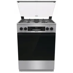 Kuchnia HISENSE HKS6D70XMPA Inox 60cm