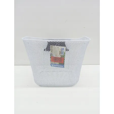 Koszyk na rower VOGEL VKS-102WH stalowy biały OPIS