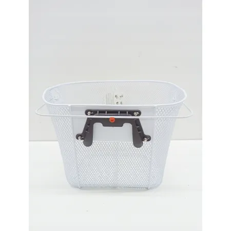 Koszyk na rower VOGEL VKS-102WH stalowy biały OPIS