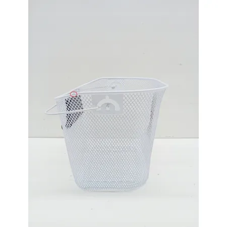 Koszyk na rower VOGEL VKS-102WH stalowy biały OPIS