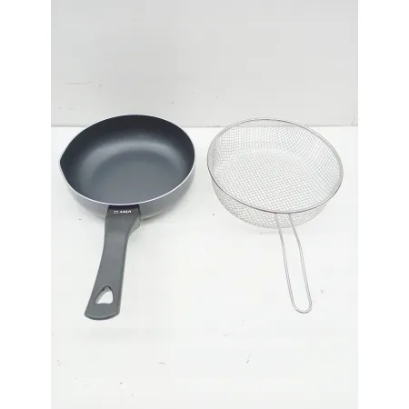 Patelnia aluminiowa z sitkiem na indukcję VIER 24 cm OPIS!