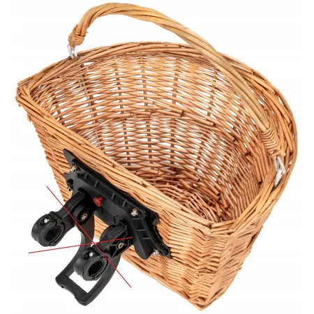 Koszyk wiklinowy na rower VOGEL VKS-502 OPIS!