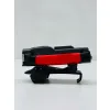 Lampka rowerowa BECOOL BC-B752B czerwony/czarny OPIS