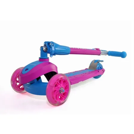 Hulajnoga trójkołowa Milly Mally Niebieski, Różowy