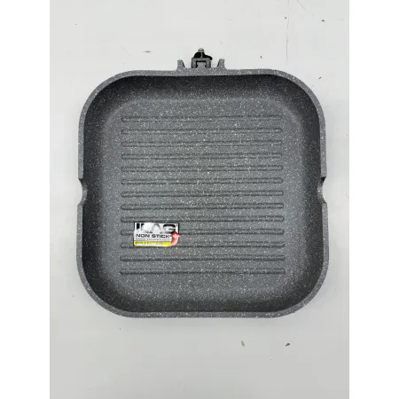 Patelnia grillowa GÖTZE & JENSEN 28 cm granitowa OPIS