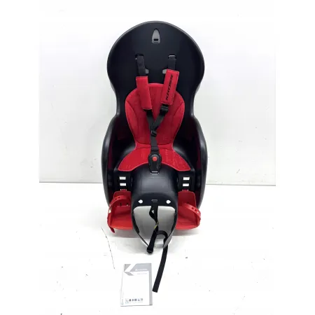 Fotelik rowerowy tylny Kross WALAROO black red OPIS
