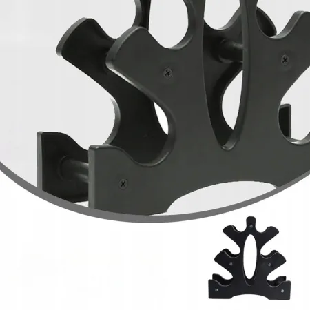 Stojak na hantle ENERO FIT 23x23x8 cm