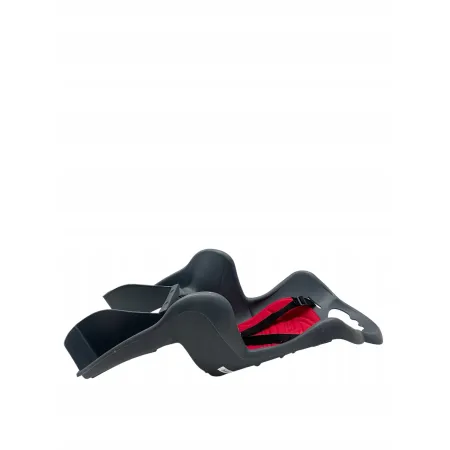 Fotelik rowerowy tylny HTP Design Elibas BN40124 szaro-czerwony OPIS!