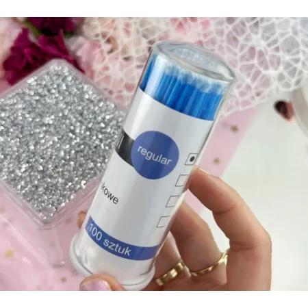 Aplikatory bezwłókienkowe Lelani 100 sztuk