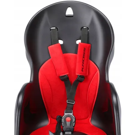 Fotelik rowerowy tylny Kross WALAROO black red OPIS!!!