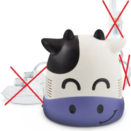 Niekompletny inhalator kompresorowy Esperanza Breeze ECN001