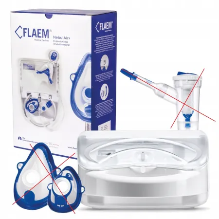 Niekompletny inhalator nebulizator pneumatyczny FLAEM Nebulair Plus EL37P00