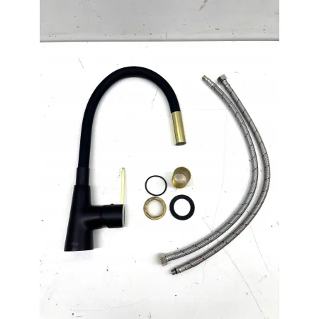 Bateria kuchenna REA ICON czarna/złota