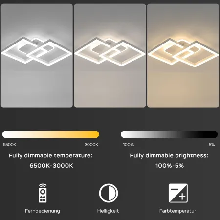 Lampa sufitowa LED ANTENLICHT