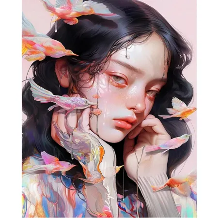 Malowanie po numerach zestaw DIY 40x50 cm