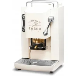 Ekspres kapsułkowy Faber Pro White Basottele 500W biało-srebrny