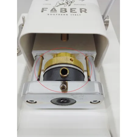 Ekspres kapsułkowy Faber Pro White Basottele 500W biało-srebrny