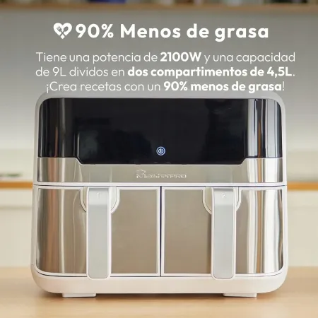 Frytkownica beztłuszczowa MasterPRO Rocket Duo 900 podwójna