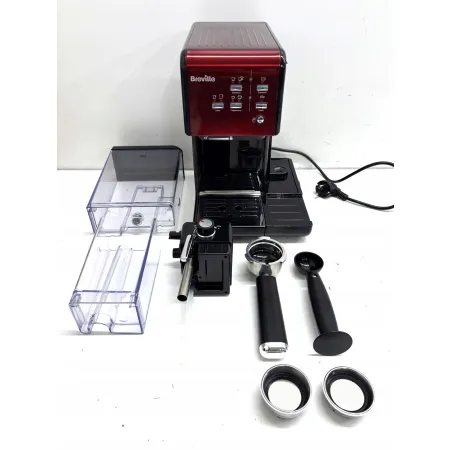 Kolbowy ekspres ciśnieniowy Breville Prima Latte II 1245 W czerwony