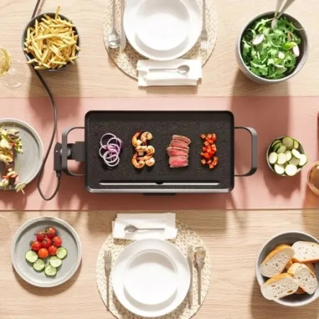 Grill stołowy elektryczny Tristar BP-2667 czarny 2000 W