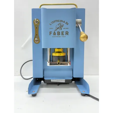 Ekspres kapsułkowy Faber Pro Deluxe 500W błękitny-złoty