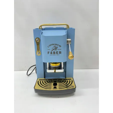 Ekspres kapsułkowy Faber Pro Deluxe 500W błękitny-złoty