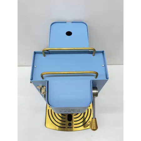 Ekspres kapsułkowy Faber Pro Deluxe 500W błękitny-złoty