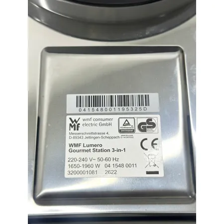 NIEKOMPLETNY grill elektryczny WMF Lumero Gourmet Station 3-in-1