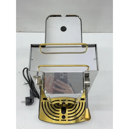 Ekspres kapsułkowy Faber Pro Total Inox Deluxe srebrny-złoty