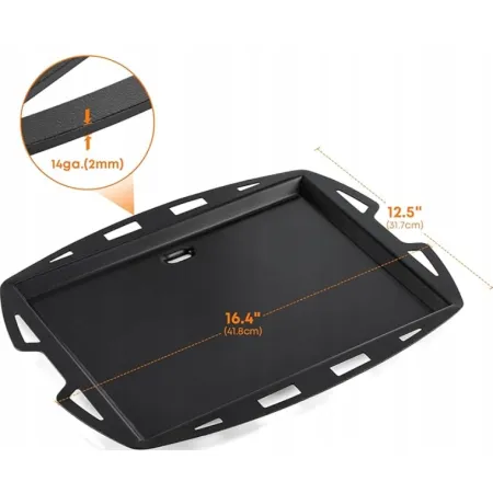 Płyta grillowa do grilla gazowego Onlyfire Weber Q100/Q1000