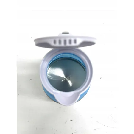 Elektryczny czajnik kempingowy, składany, niebieski