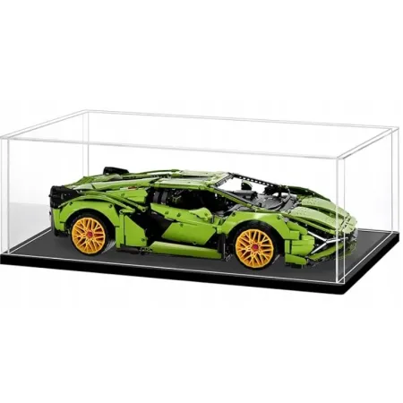 Akrylowe pudełko ekspozycyjne na modele (60 x 30 x 20 cm) LED