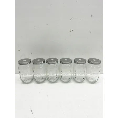 Zestaw 6 szt. szklanek ze słomkami Schramm 500ml