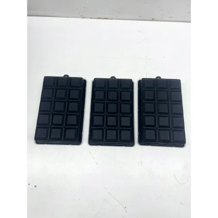 Zestaw 3 foremek do lodu silikonowych z pokrywką