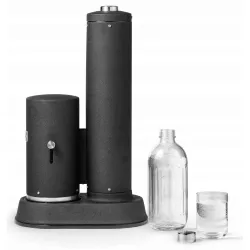 Saturator do wody gazowanej Aarke Carbonator Pro Czarny Butelka 0,8L OPIS