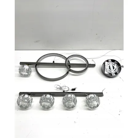 Żyrandol LED GEADI 40 W srebrny