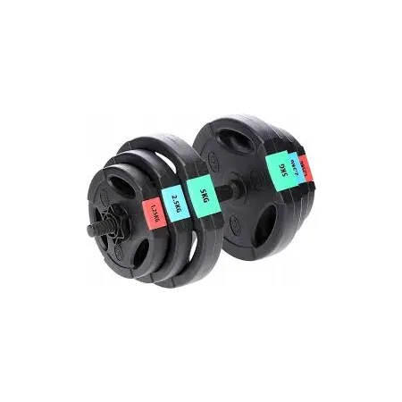 Sztangielka i ciężarki 20kg HMS SGSP60