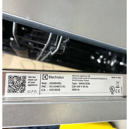 Zmywarka do zabudowy ELECTROLUX EEG69405L QuickSelect