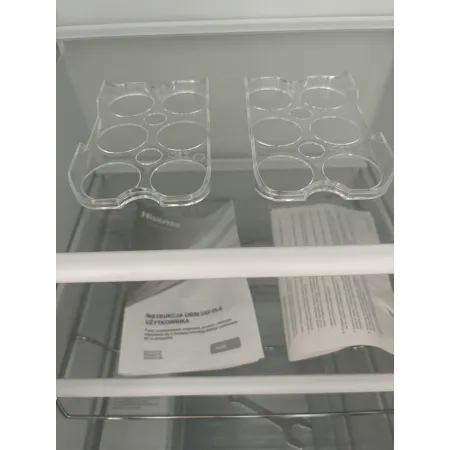 Lodówka HISENSE RS694N4TFE Side by Side No frost Czarna Kostkarka