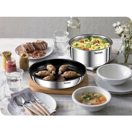 Niekompletny Zestaw Rondli i Patelni TEFAL Emotion