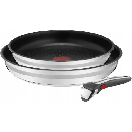 Zestaw patelni Tefal Ingenio Jamie Oliver indukcja 24cm 28cm OPIS
