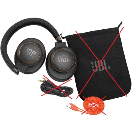 Słuchawki nauszne JBL Live 650BTNC ANC DEMO Czarny OPIS!